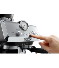 De'Longhi La Specialista Arte Αυτόματη Μηχανή Espresso 1400W Πίεσης 15bar με Μύλο Άλεσης Ασημί EC9155MB