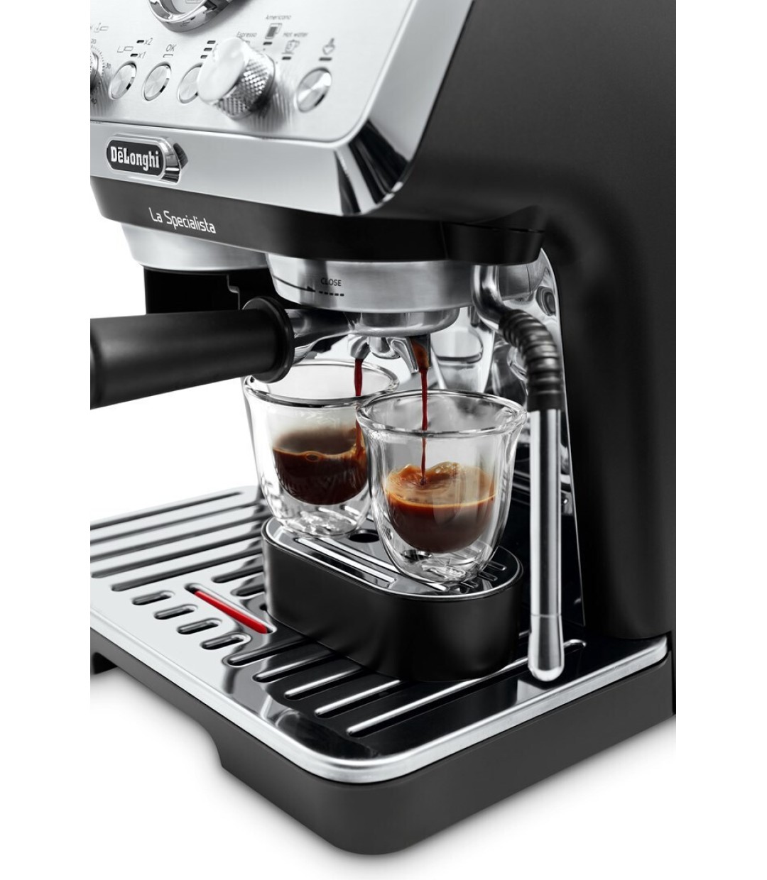 De'Longhi La Specialista Arte Αυτόματη Μηχανή Espresso 1400W Πίεσης 15bar με Μύλο Άλεσης Ασημί EC9155MB