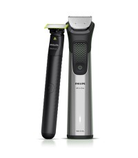 Philips All-in-One 9000 Series Σετ Κουρευτικής Μηχανής Ασημί MG9557/15