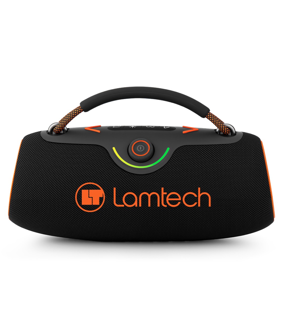  Lamtech Ηχείο Bluetooth 80W με Ραδιόφωνο και Διάρκεια Μπαταρίας έως 8 ώρες Black Orange LAM980947 