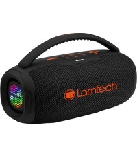  Lamtech Bass Boost Party Box Ηχείο Bluetooth 20W με Ραδιόφωνο και Διάρκεια Μπαταρίας έως 6 ώρες Black Orange 980961