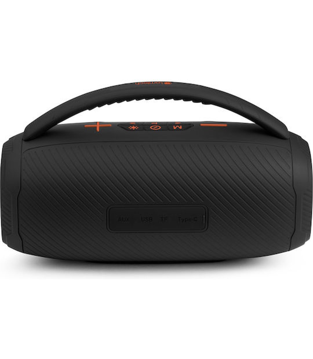  Lamtech Bass Boost Party Box Ηχείο Bluetooth 20W με Ραδιόφωνο και Διάρκεια Μπαταρίας έως 6 ώρες Black Orange 980961