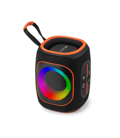  Lamtech Ηχείο Bluetooth 20W με Διάρκεια Μπαταρίας έως 8 ώρες Black Orange LAM980978 