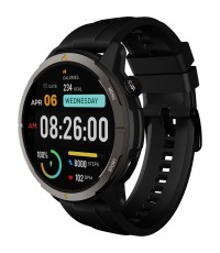 AGM Legion Smartwatch με Παλμογράφο (Μαύρο)