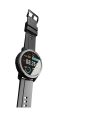 AGM Legion Smartwatch με Παλμογράφο (Μαύρο)