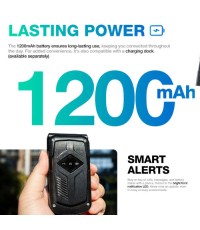  AGM M10 Dual SIM Κινητό με Μεγάλα Κουμπιά Μαύρο 