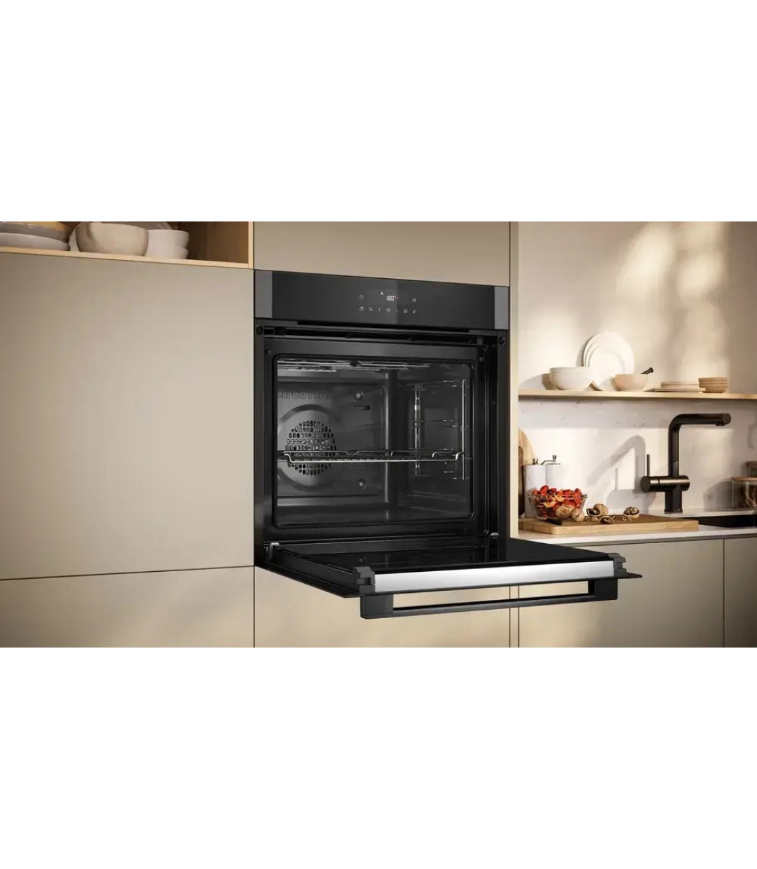  Neff B 2 ACJ 7 AG 0 Φούρνος άνω Πάγκου 71lt Π59.4εκ. Γκρι 