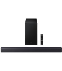 Samsung HW-B450F Soundbar 2.1 Bluetooth και HDMI με Ασύρματο Subwoofer και Τηλεχειριστήριο Μαύρο