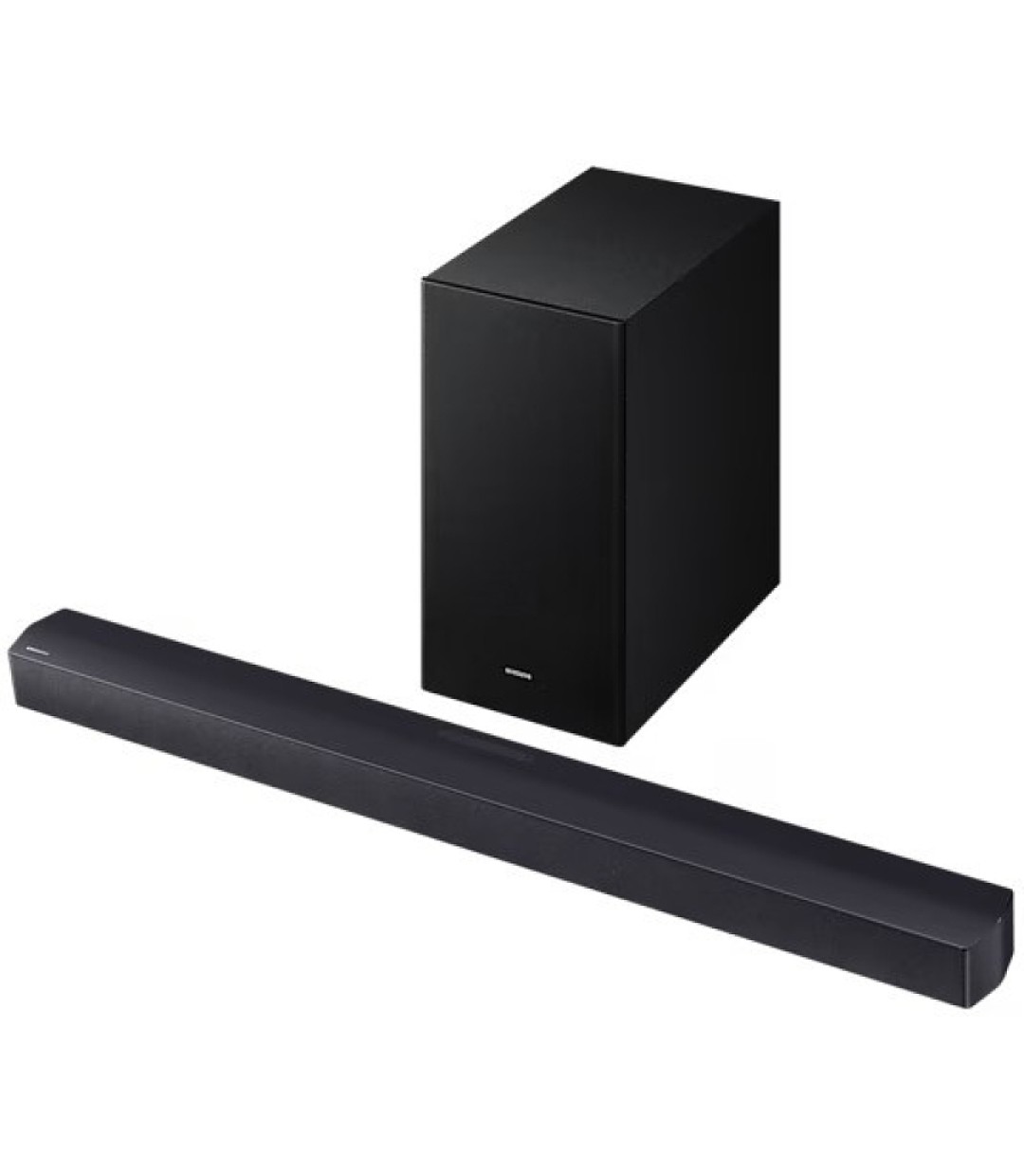Samsung HW-B450F Soundbar 2.1 Bluetooth και HDMI με Ασύρματο Subwoofer και Τηλεχειριστήριο Μαύρο