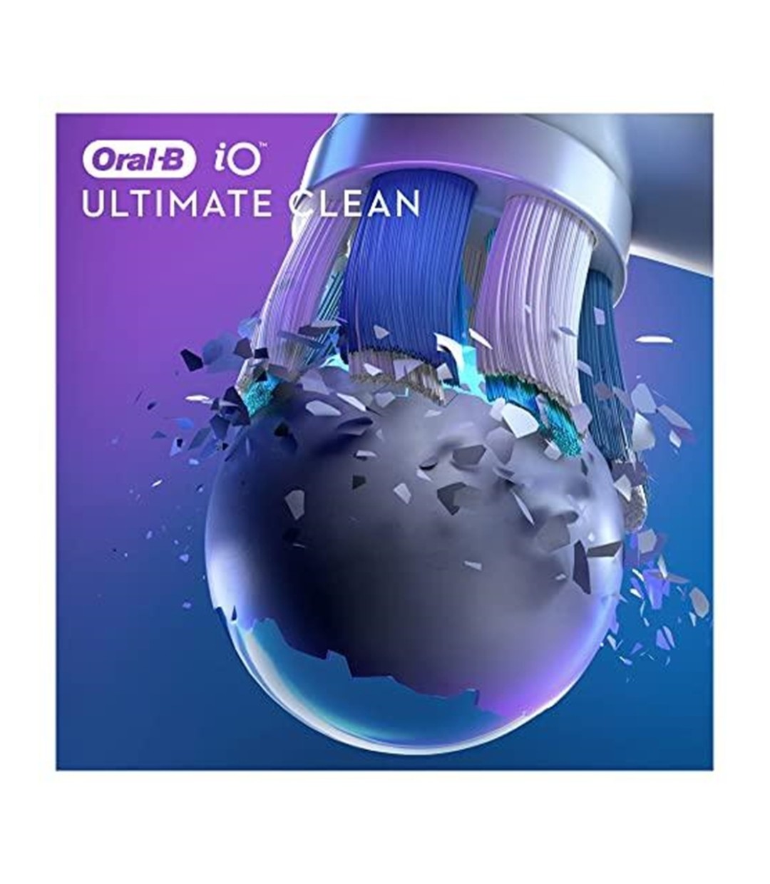 Oral-B iO Ultimate Clean Ανταλλακτικές Κεφαλές για Ηλεκτρική Οδοντόβουρτσα 4τμχ ΛΕΥΚΟ