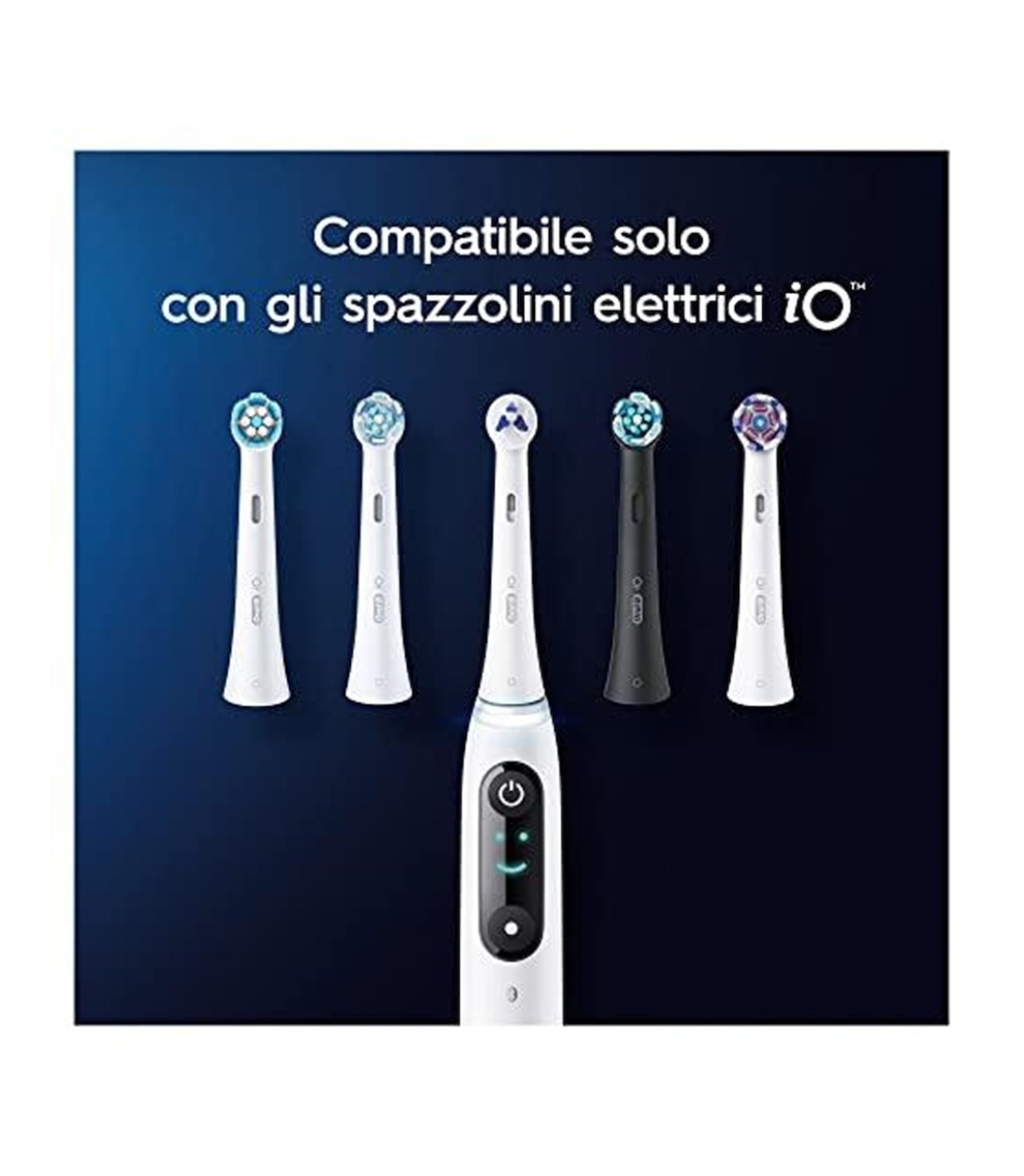 Oral-B iO Ultimate Clean Ανταλλακτικές Κεφαλές για Ηλεκτρική Οδοντόβουρτσα 4τμχ ΛΕΥΚΟ