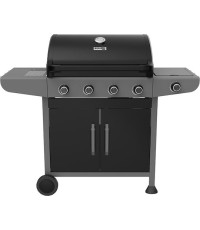  Bormann BBQ6031 Ψησταριά Υγραερίου Μαντεμένιας Σχάρας 60x42εκ. με 3 Εστίες 11.5kW 