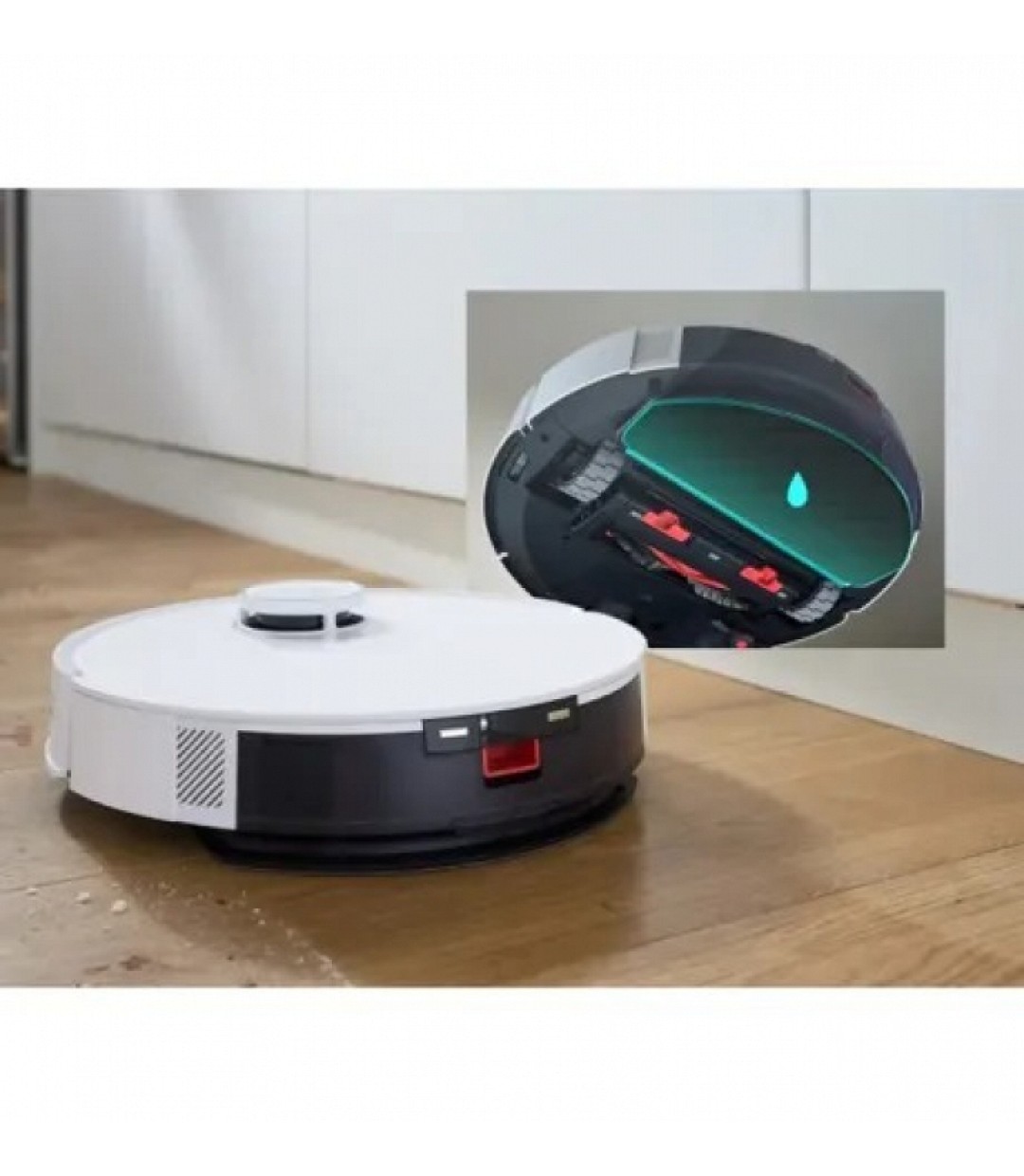 Bosch Spotless Advanced + Σκούπα Ρομπότ με Χαρτογράφηση Laser & Απορρόφηση 11000Pa Λευκή BCRD2W