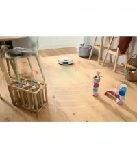 Bosch Spotless Advanced + Σκούπα Ρομπότ με Χαρτογράφηση Laser & Απορρόφηση 11000Pa Λευκή BCRD2W