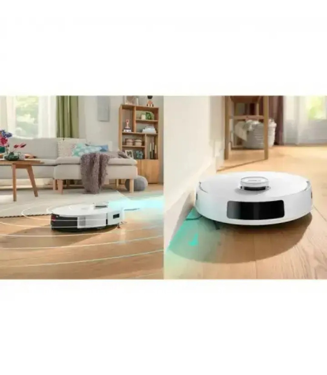Bosch Spotless Advanced + Σκούπα Ρομπότ με Χαρτογράφηση Laser & Απορρόφηση 11000Pa Λευκή BCRD2W