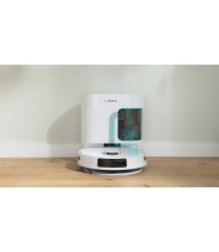 Bosch Spotless Advanced + Σκούπα Ρομπότ με Χαρτογράφηση Laser & Απορρόφηση 11000Pa Λευκή BCRD2W