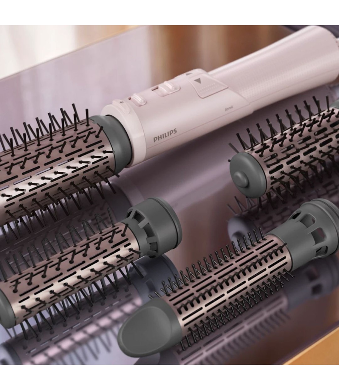 Philips 7000 BHA 735/00 Series Ηλεκτρική Βούρτσα με Περιστρεφόμενη Κεφαλή για Ίσιωμα και Μπούκλες 1000W 