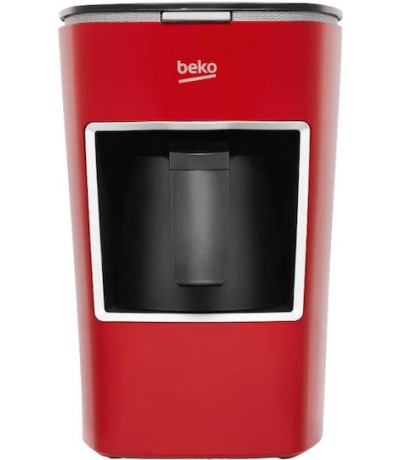 Beko Bkk 2300 Μηχανή Ελληνικού 670W με Χωρητικότητα 250ml Κόκκινη 
