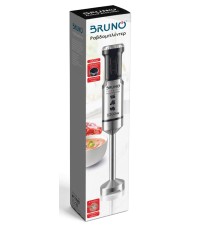  Bruno Ραβδομπλέντερ με Ανοξείδωτη Ράβδο 1200W Ασημί BRN-0092