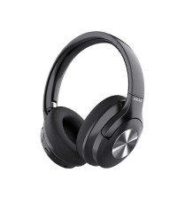 Akai BTH-P100 Ασύρματα / Ενσύρματα Over Ear Ακουστικά με 22 ώρες Λειτουργίας Μαύρα 