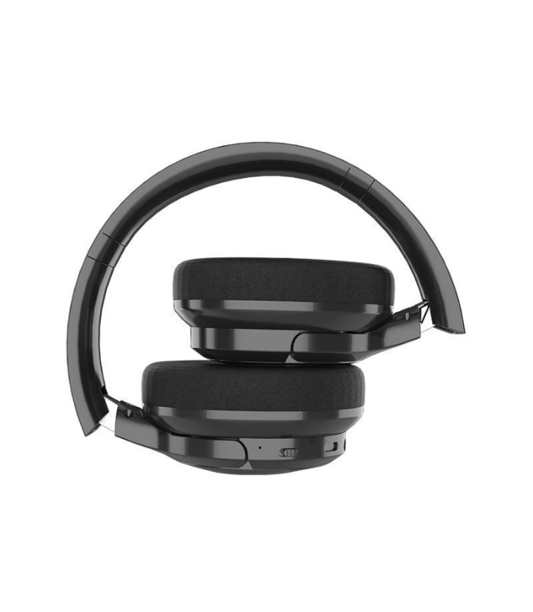 Akai BTH-P100 Ασύρματα / Ενσύρματα Over Ear Ακουστικά με 22 ώρες Λειτουργίας Μαύρα 