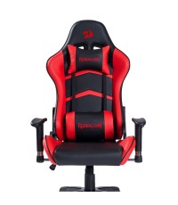 Redragon C326BR Καρέκλα Gaming Δερματίνης με Ρυθμιζόμενα Μπράτσα Κόκκινη Μαύρη 28.16.0011