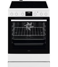 AEG CCB6442NBW SurroundCook Κουζίνα 73lt με Κεραμικές Εστίες Π60cm Λευκή