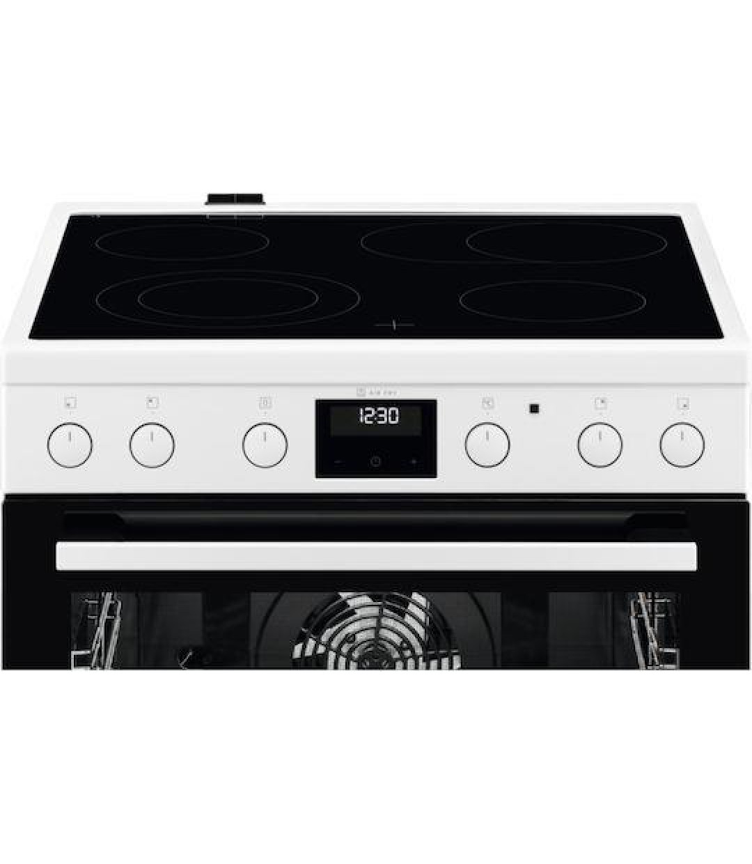 AEG CCB6442NBW SurroundCook Κουζίνα 73lt με Κεραμικές Εστίες Π60cm Λευκή
