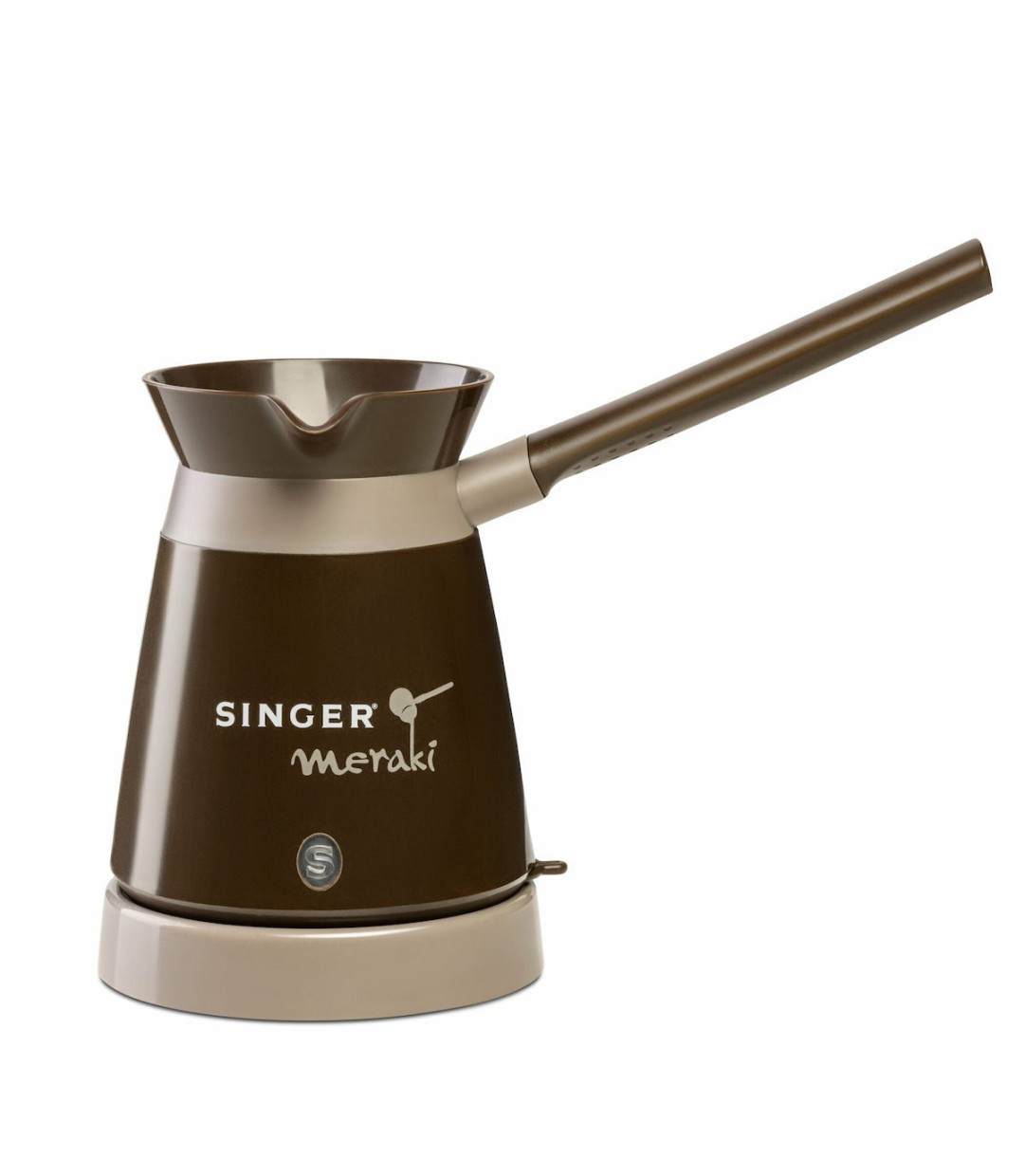  Singer Meraki CM 1110 Ηλεκτρικό Μπρίκι 800W με Χωρητικότητα 330ml Καφέ 