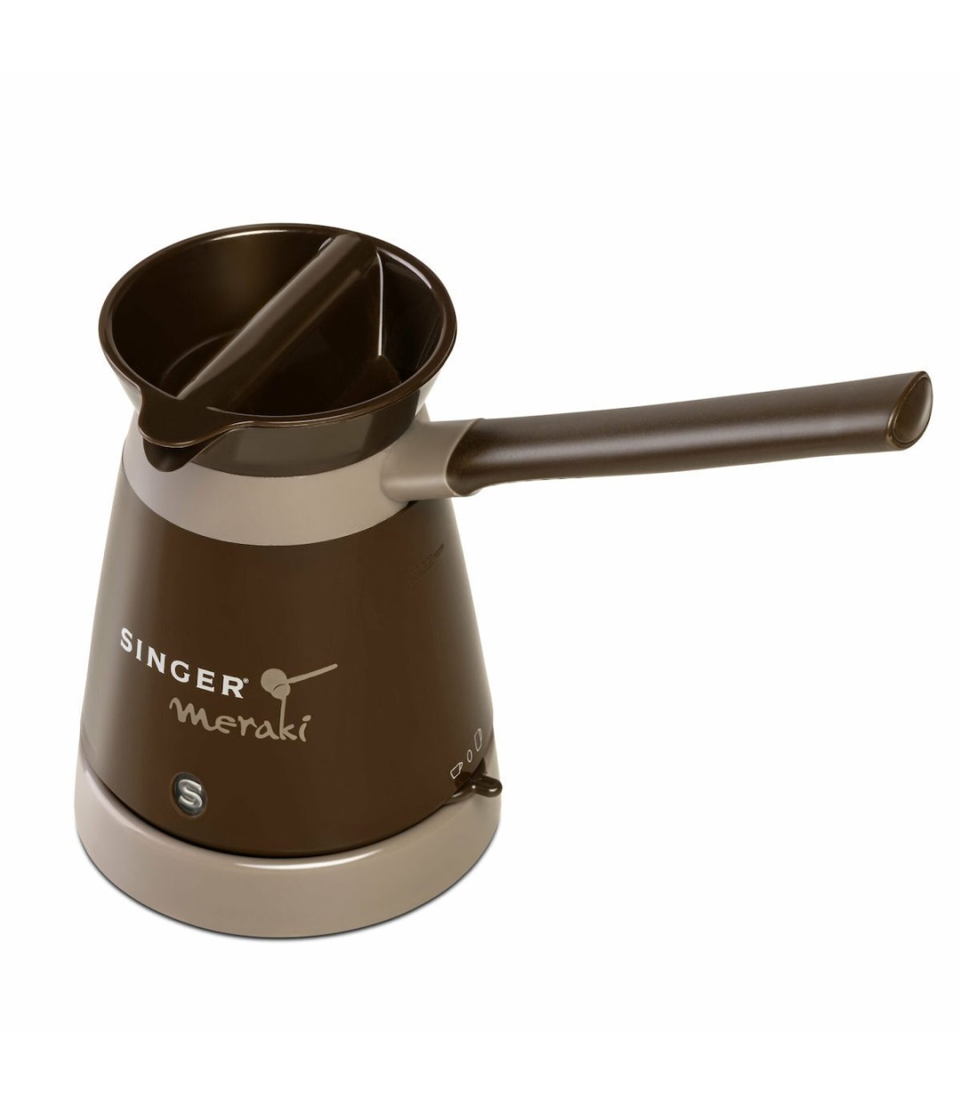  Singer Meraki CM 1110 Ηλεκτρικό Μπρίκι 800W με Χωρητικότητα 330ml Καφέ 