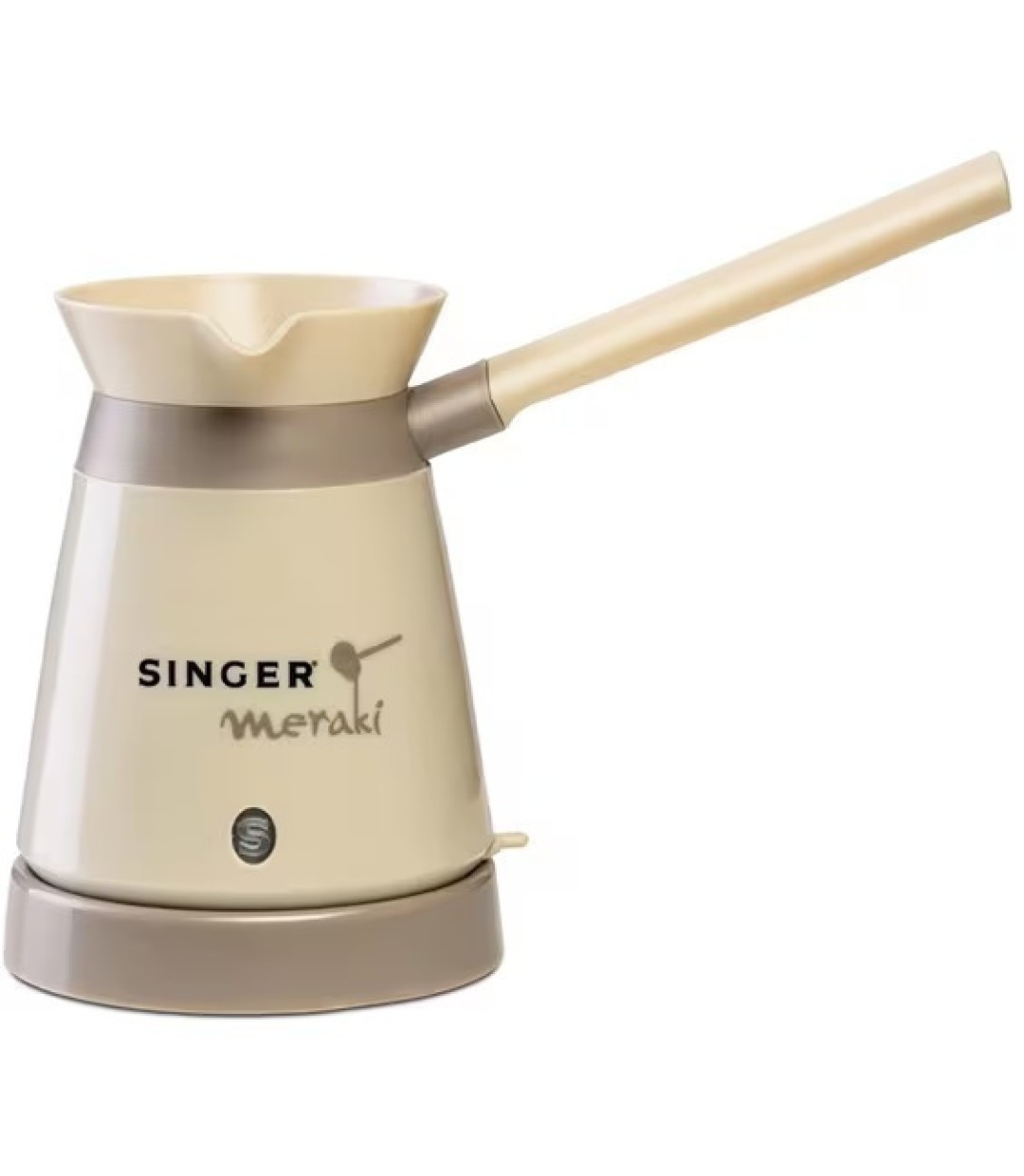  Singer Meraki CM 1110 Ηλεκτρικό Μπρίκι 800W με Χωρητικότητα 330ml Μπεζ 