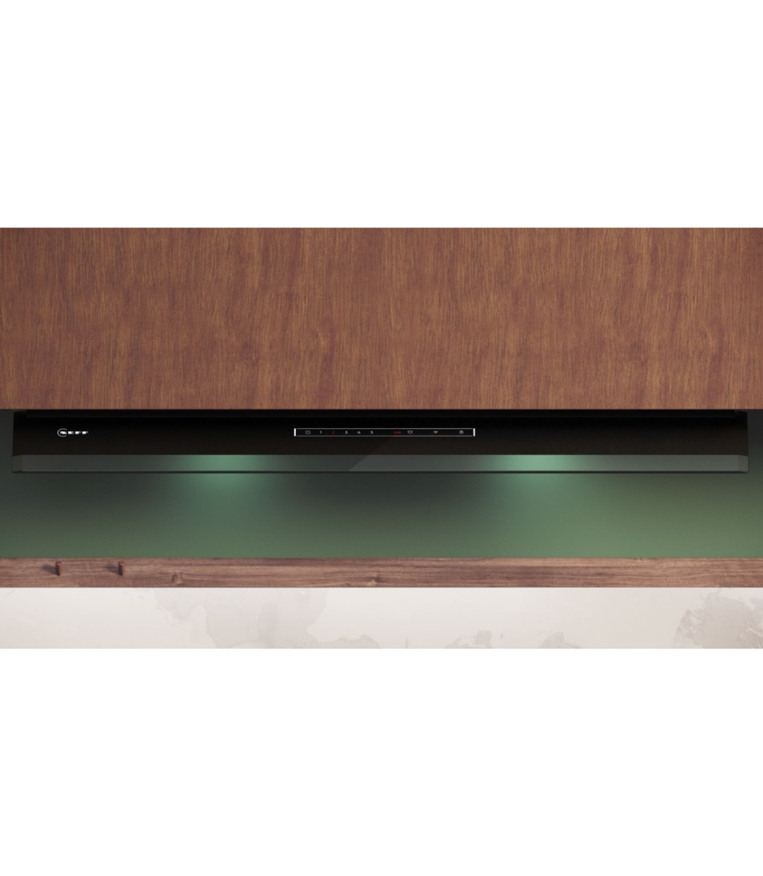 Neff Μηχανισμός Απορρόφησης 89.8cm Μαύρος με Wi-Fi 