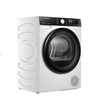 Hisense DH3S802BW2 Στεγνωτήριο 8kg με Αντλία Θερμότητας