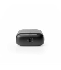 Platinet PMPB10DL104B Power Bank 10000mAh 20W με Θύρα USB-A και Θύρα USB-C Power Delivery Μαύρο