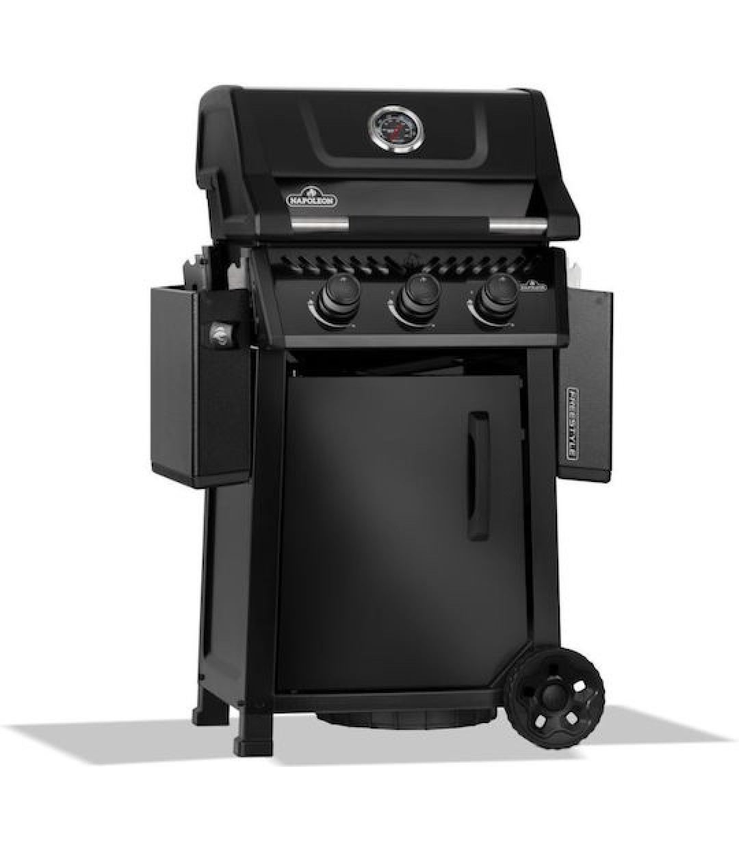  Napoleon Freestyle F 365 DPK-1-GR DPK BLACK  Ψησταριά Υγραερίου Μαντεμένιας Σχάρας 51x45εκ. με 3 Εστίες 12kW 