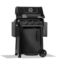  Napoleon Freestyle F 365 DPK-1-GR DPK BLACK  Ψησταριά Υγραερίου Μαντεμένιας Σχάρας 51x45εκ. με 3 Εστίες 12kW 