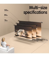  Deli Οθόνη Προβολής Projector Δαπέδου / 100" ES903
