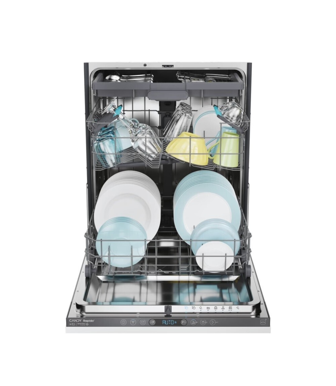 Candy CI3C6F1A1 Πλήρως Εντοιχιζόμενο Πλυντήριο Πιάτων με Wi-Fi για 13 Σερβίτσια Π59.7xY81.8εκ.