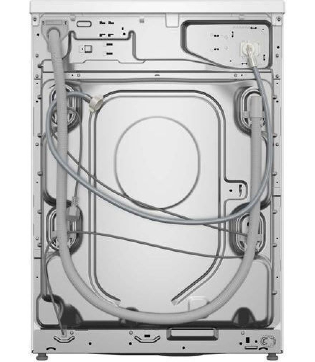 Pitsos Πλυντήριο-Στεγνωτήριο Ρούχων 10.5kg/6kg Ατμού 1400 Στροφές