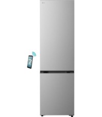 LG Ψυγειοκαταψύκτης 375lt Total NoFrost Υ203xΠ59.7xΒ67.4εκ. Ασημί GBBSJ20EPY 