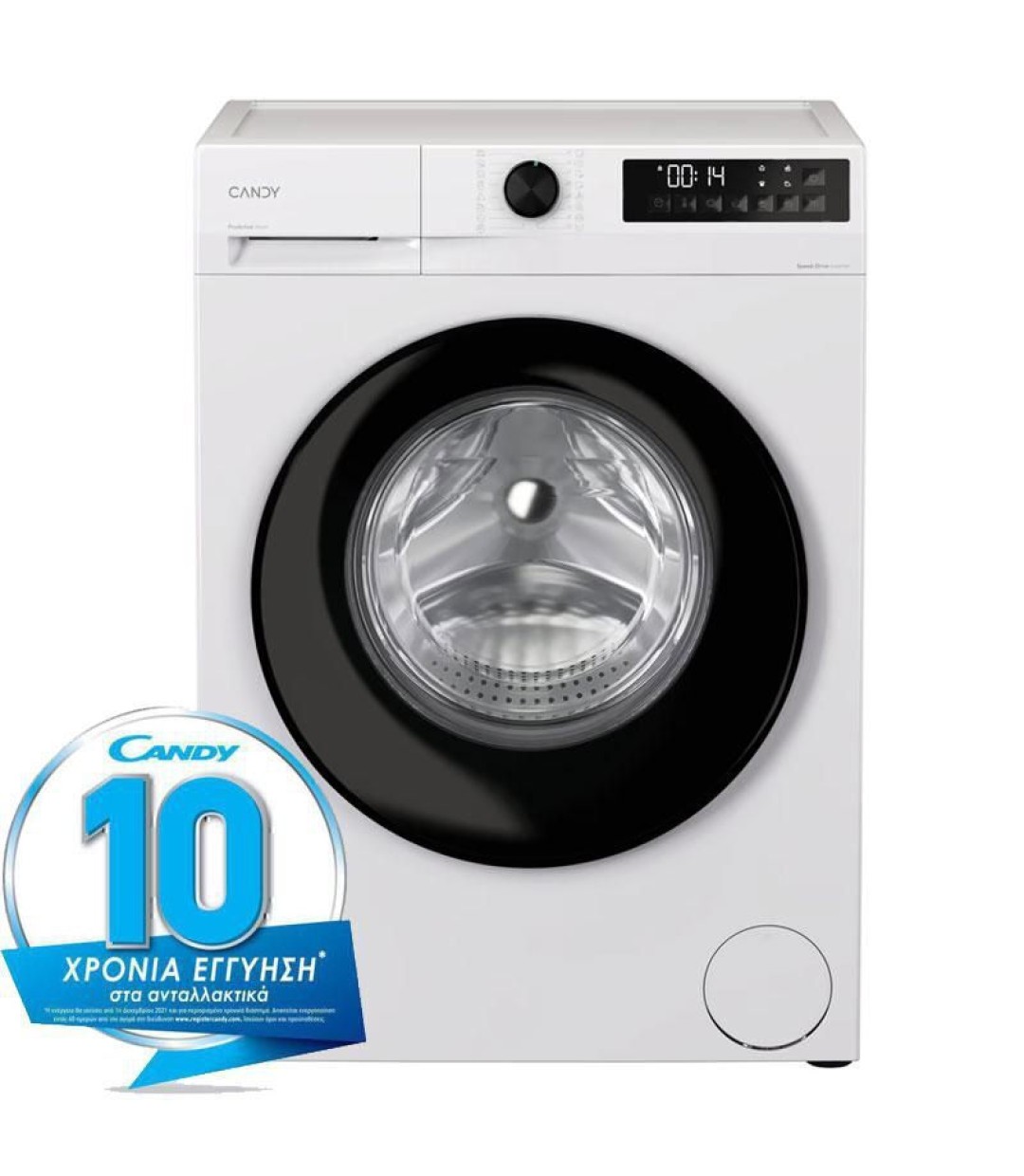  Candy ProWash 300 Πλυντήριο Ρούχων 9kg 1351 Στροφών GD 49B8-S 