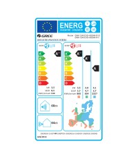 Gree Airy Pro Platinum GRC/GRCO-121QI/KAIP-N7 Κλιματιστικό Inverter 12000 BTU A+++/A+++ με Ιονιστή και Wi-Fi