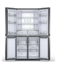  Hotpoint-Ariston Ψυγείο Ντουλάπα 631lt Total NoFrost Υ187.4xΠ90.9xΒ69.8εκ. Ασημί HAQ9 E2L EF 