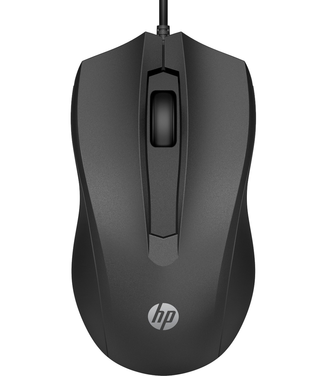 HP 100 Ενσύρματο Ποντίκι Μαύρο 6VY96AA