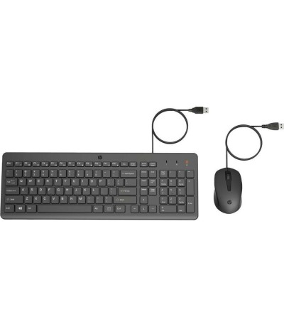 HP Wired Keyboard And Mouse 150 Σετ Πληκτρολόγιο & Ποντίκι Αγγλικό US