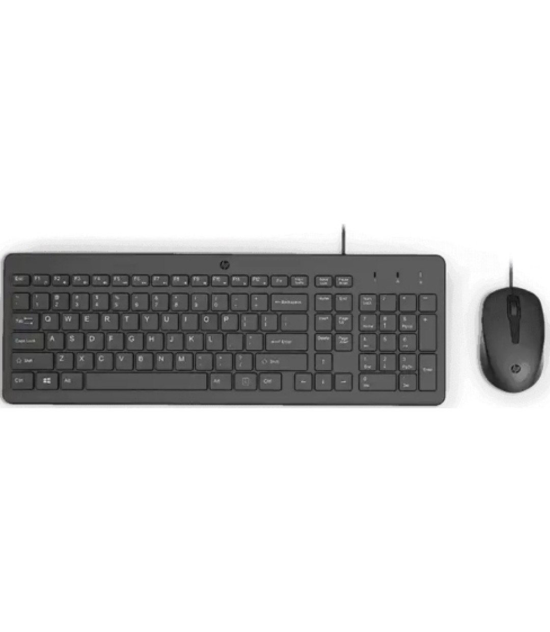 HP Wired Keyboard And Mouse 150 Σετ Πληκτρολόγιο & Ποντίκι Αγγλικό US