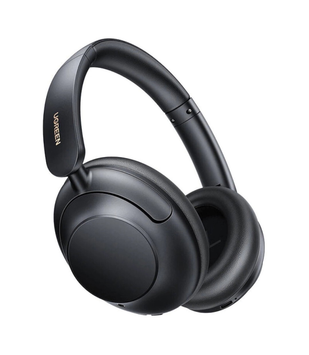  Ugreen HP202 HiTune Max5 Ασύρματα / Ενσύρματα Over Ear Ακουστικά με 90 ώρες Λειτουργίας και Quick Charge Μαύρα 