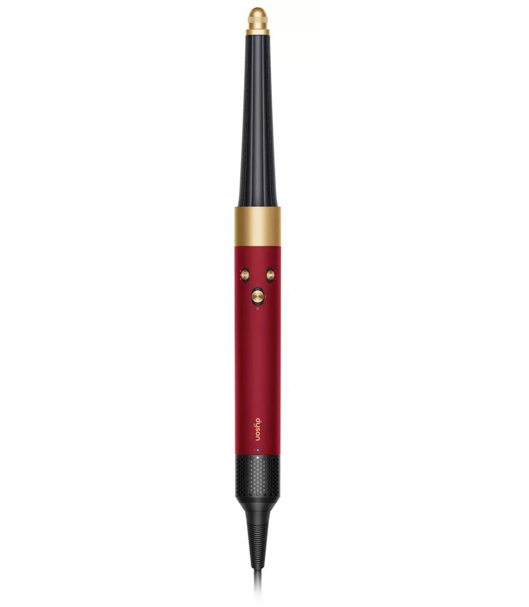 Dyson HS08 Airwrap i.d. Straight + Wavy Ηλεκτρική Βούρτσα με Αέρα για Ίσιωμα και Μπούκλες 1300W Red Velvet/Gold 