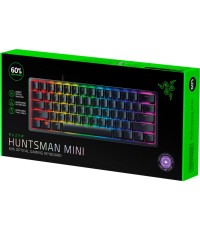 Razer Huntsman Mini Gaming Μηχανικό Πληκτρολόγιο 60% με Razer Clicky διακόπτες και RGB φωτισμό (Αγγλικό US) 