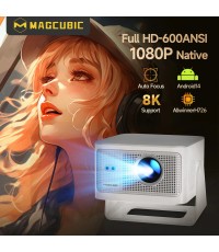  Magcubic HY350MAX Mini Projector LCD Full HD Λάμπας LED με Wi-Fi και Ενσωματωμένα Ηχεία 